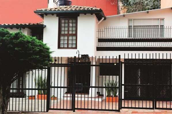 Fassade der Unterkunft