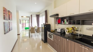 Villa, 2 Bedrooms | Private kitchen | Fridge, microwave, stovetop, electric kettle - Trixie Pool Villa Ao Nang (Krabi)