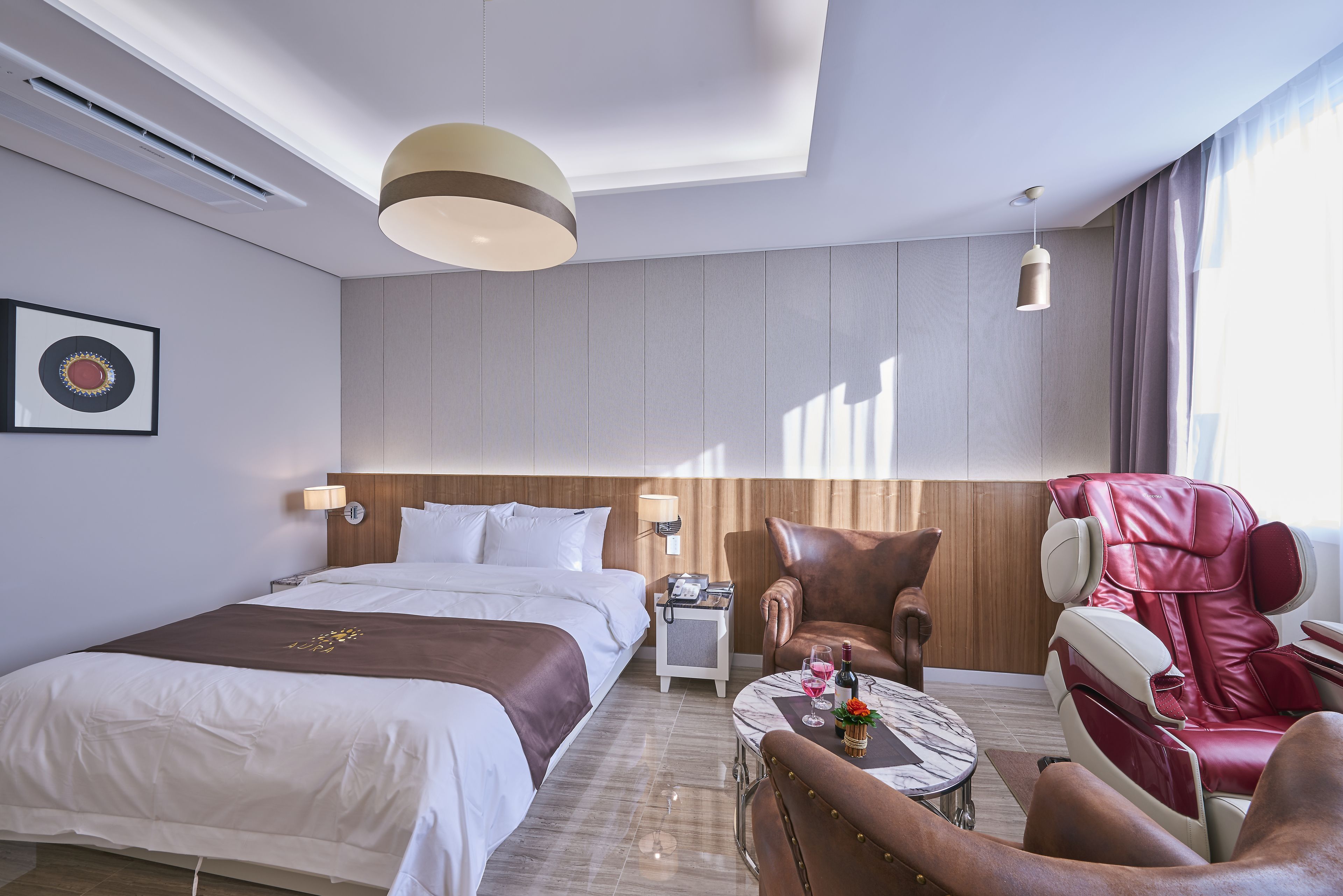 premium double room | in-room safe, desk, blackout curtains, soundproofing