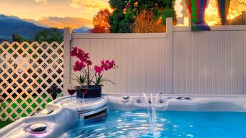 Bañera de hidromasaje exterior