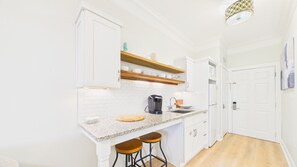 Fridge, microwave, coffee/tea maker, toaster - "Shore Thing 30A" #201 Studio Sleeps 2 (Inlet Beach)