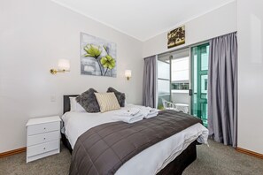 公寓, 2 间卧室 | 2 多间卧室、埃及棉床单、高档床上用品、加厚床垫