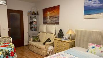 1 Schlafzimmer, Bügeleisen/Bügelbrett, kostenloses WLAN, Bettwäsche