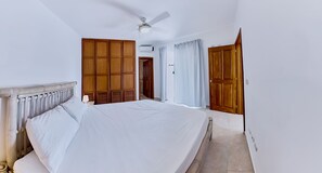 2 室のベッドルーム、WiFi、ベッドシーツ