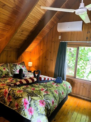 4 bedrooms, in-room safe, iron/ironing board, travel crib