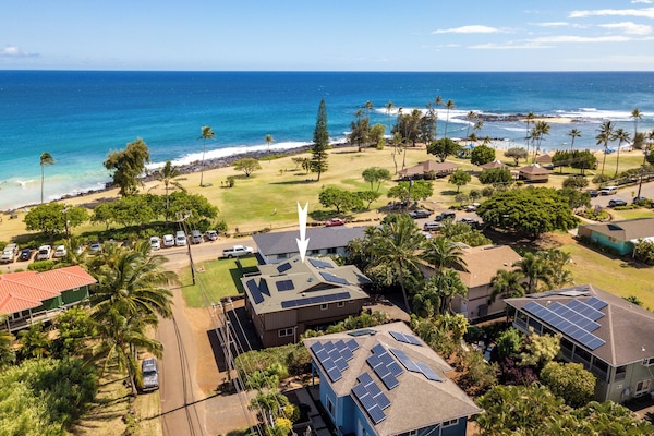 Great location, closest rental house Poipu Beach, walk to resturants, Puka Dog!