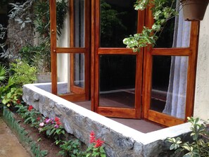 Vue depuis l’hébergement