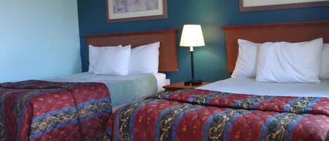 Superior Room, 2 Queen Beds, Refrigerator & Microwave | Premium bedding, desk, iron/ironing board, free WiFi