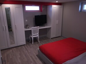1 chambre, fer et planche Ă repasser, accĂšs Ă Internet, literie fournie