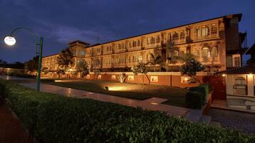 Front of property – evening/night