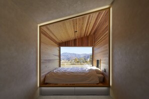 Design Double Room | Desk, blackout drapes, free WiFi, bed sheets - Reposer Hakuba (Hakuba)