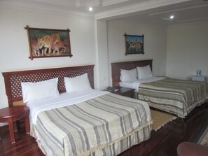 Standard Twin Room, Multiple Beds | Premium bedding, in-room safe, desk, free cribs/infant beds - The Naura Springs Hotel (Arusha)