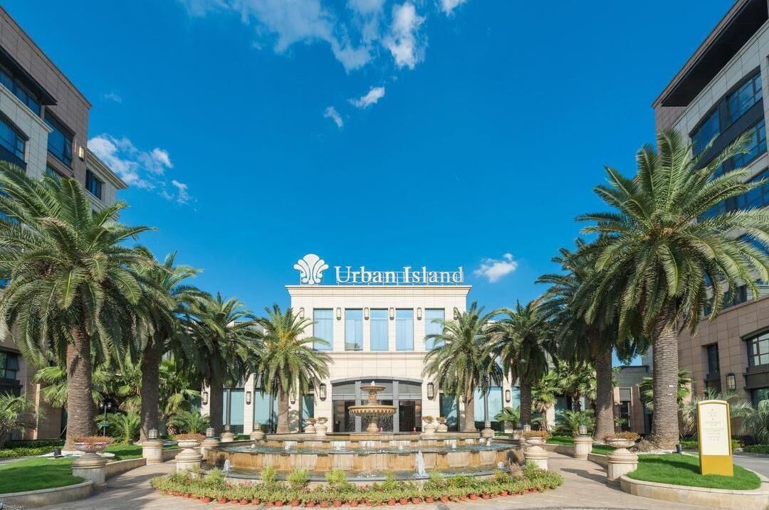 Voorkant van accommodatie