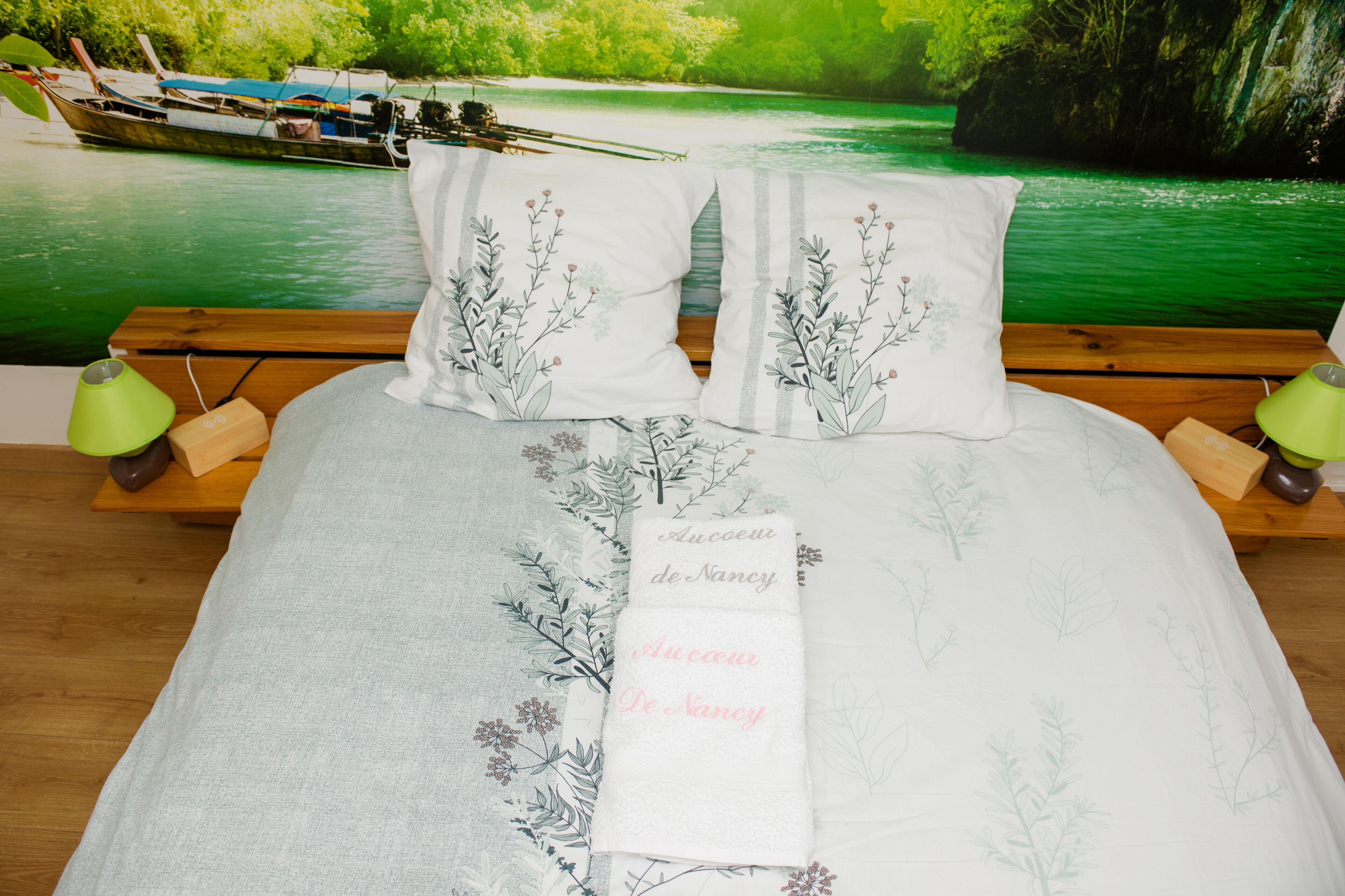 Standard-Doppelzimmer, Gemeinschaftsbad (Zen) | Hochwertige Bettwaren, individuell dekoriert, individuell eingerichtet