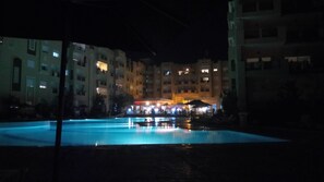 Front of property – evening/night