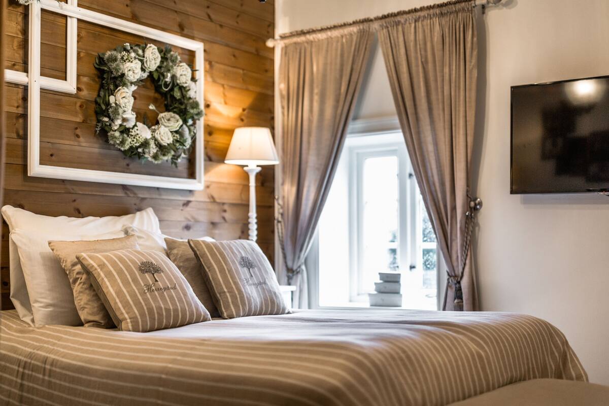 double room | 1 bedroom, desk, blackout curtains, iron/ironing board