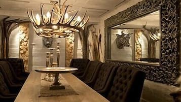 Dinner served, local cuisine