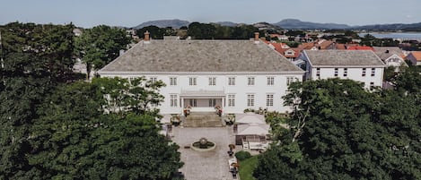 Façade de l’hébergement