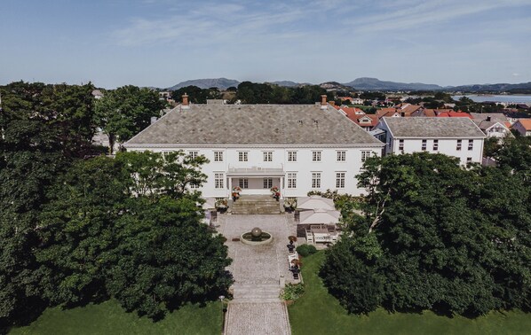 Façade de l’hébergement