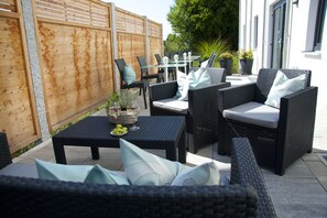 Terrace/patio - Hotel Claro garni (Eitting)