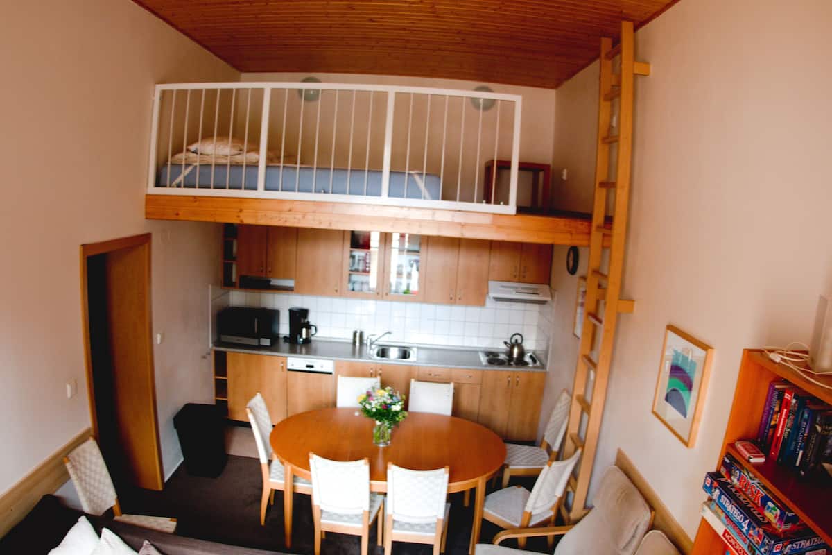 Apartamento conforto (4) | Área de estar
