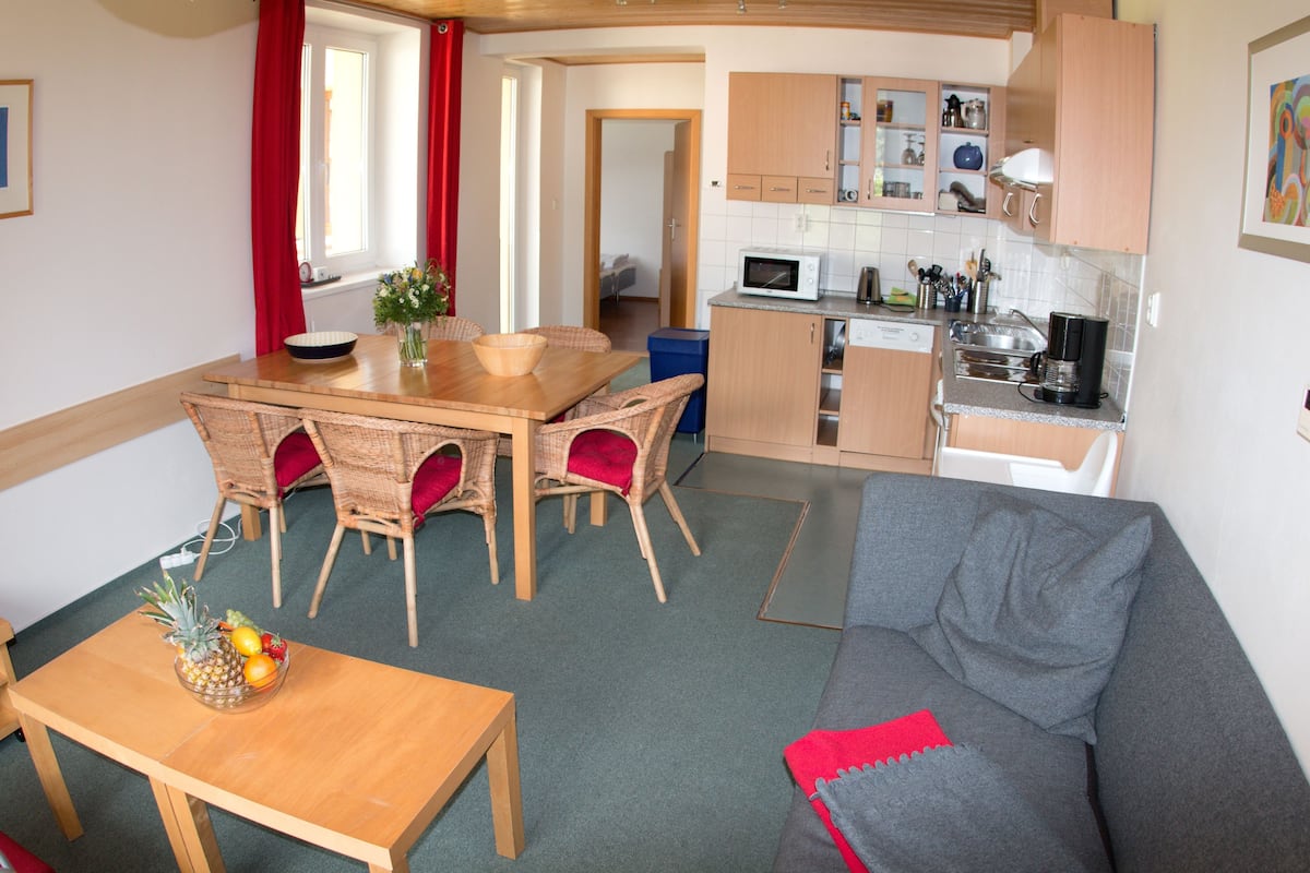 Apartamento conforto (1) | Área de estar
