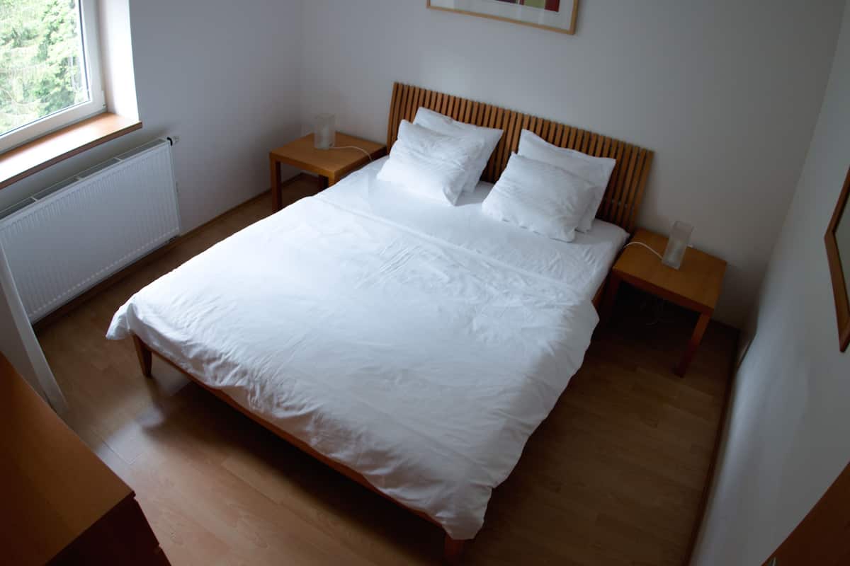 Apartamento standard, 2 quartos, cozinha americana | Escrivaninha, Wi-Fi de cortesia