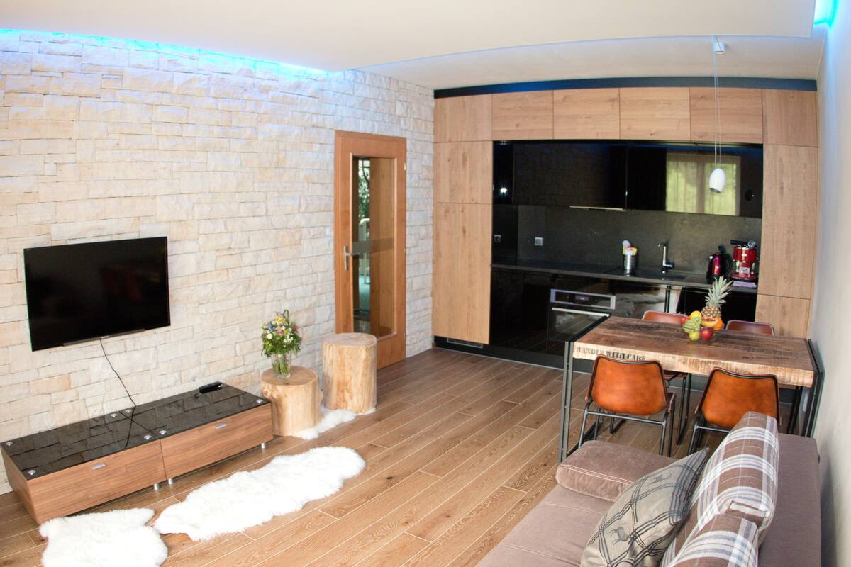 Apartamento luxo | Sala de estar