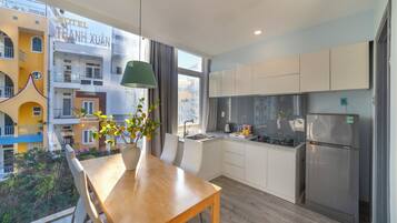Studio | Bếp riêng | Tủ lạnh