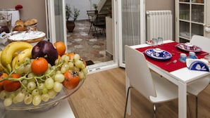 Kontinental frokost er inkludert hver dag