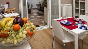 Petit déjeuner continental compris tous les jours