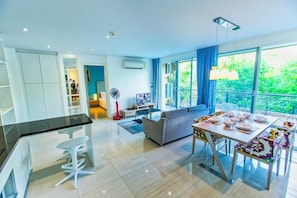 Family Apartment, 2 Bedrooms | Balcony view - Atlantis Condo Resort Jomtien by EVT (Pattaya)