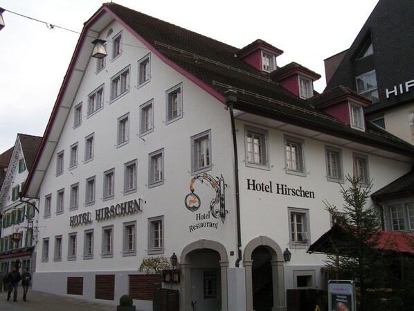 Fassade der Unterkunft
