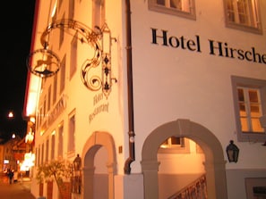 Fassade der Unterkunft