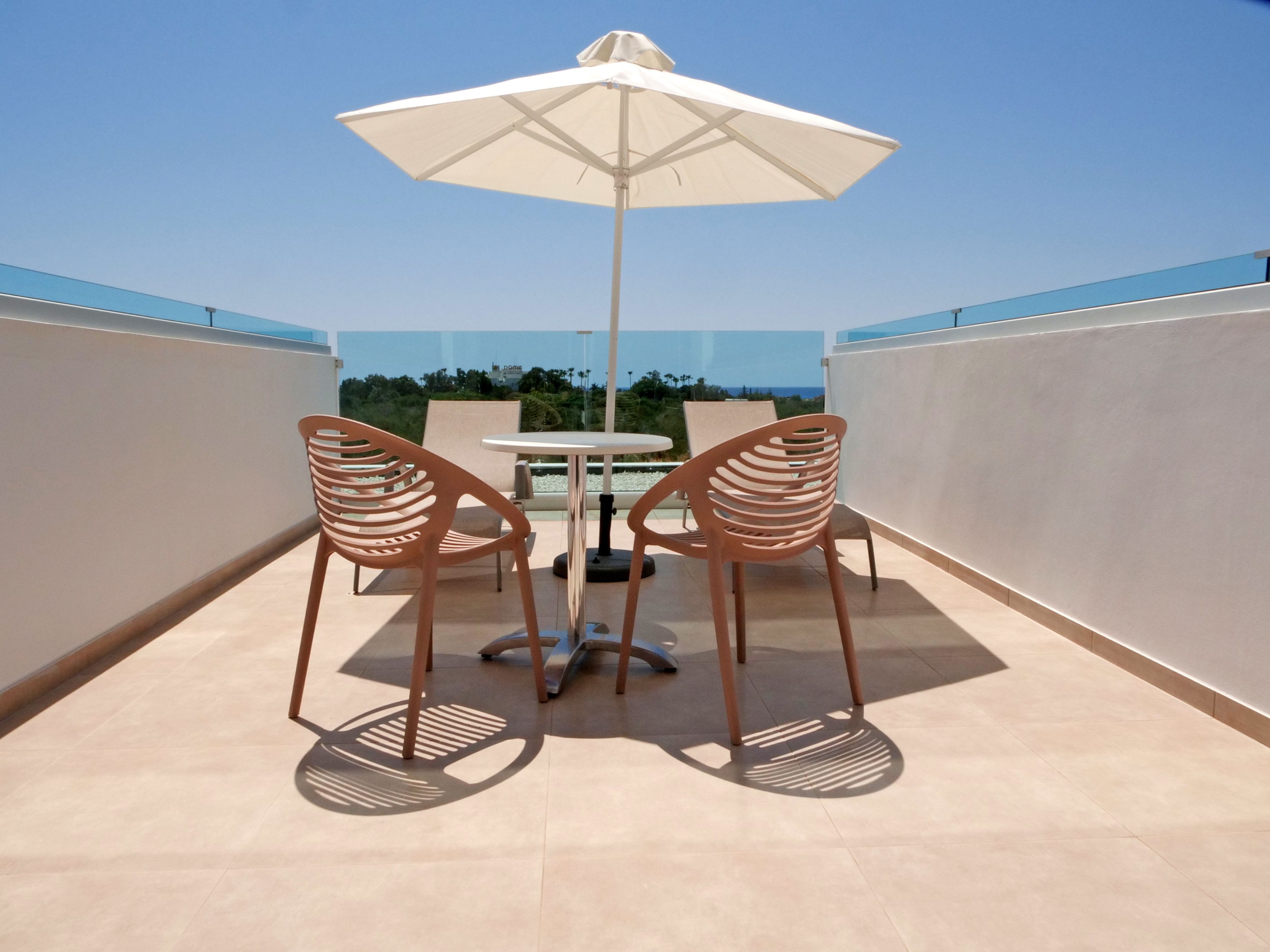 superior room, terrace | balcony view