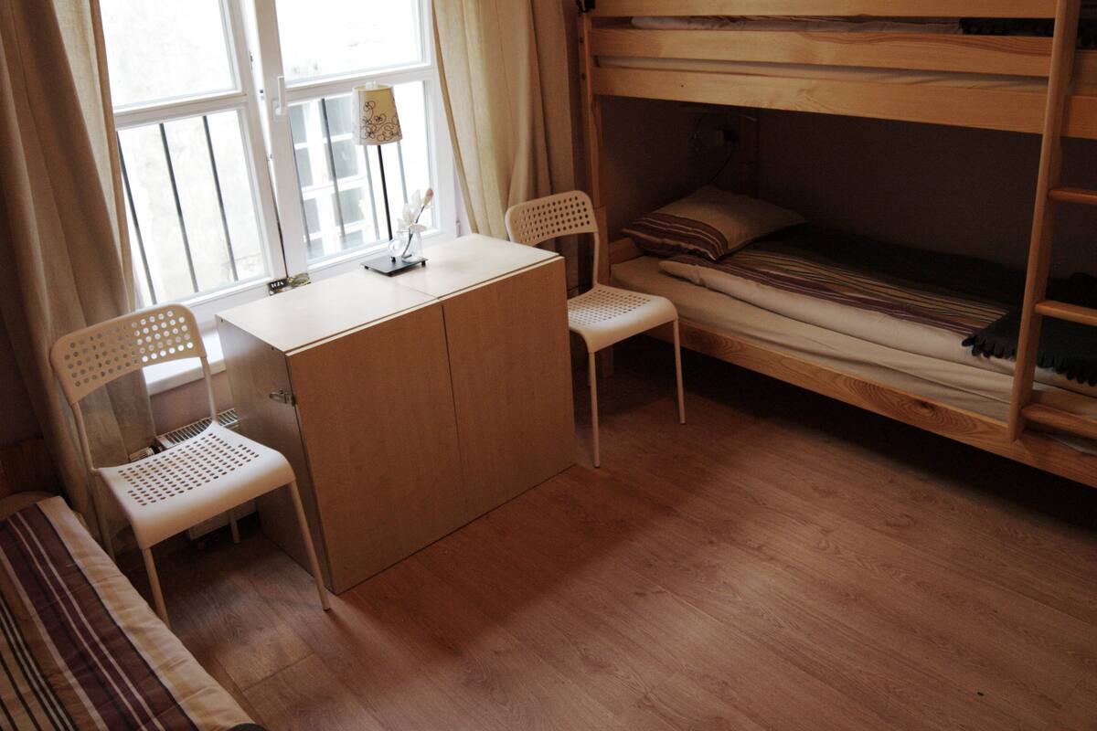 Triple Room, Shared Bathroom | In-room safe, free WiFi