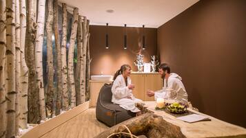 Ruang perawatan pasangan, pemandian Turki/hammam, dan perawatan tubuh