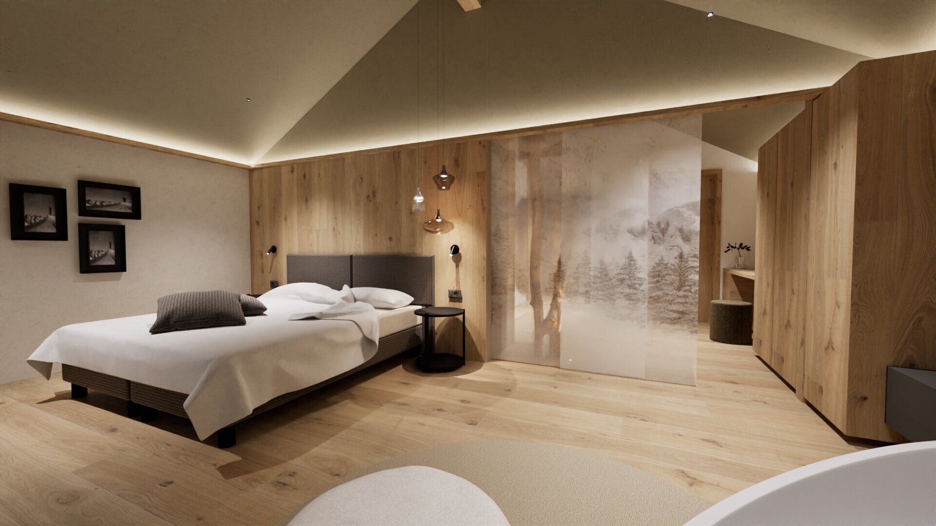 Habitación presidencial | Caja fuerte, escritorio, cortinas opacas y sistema de insonorización