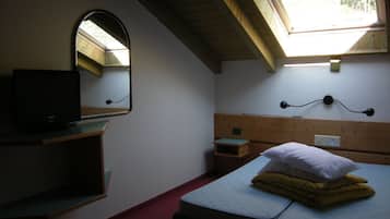 Habitación con 1 cama matrimonial o 2 individuales | Caja de seguridad en la habitación, escritorio y wifi gratis
