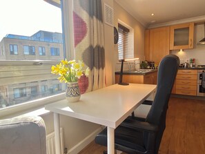 Superior Apartment, 2 Bedrooms, Private Bathroom | Living area | 43-inch Smart TV with digital channels, Netflix, streaming services - Your Space Apartments - Market Rise (Cambridge)