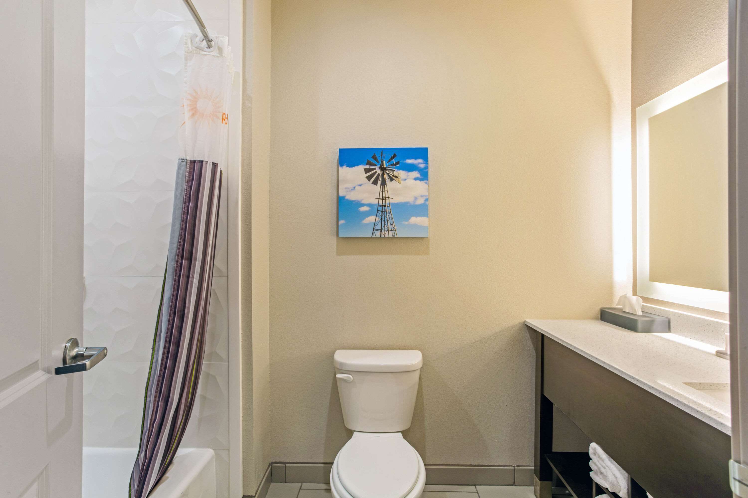 premium bedding, pillow-top beds, desk, iron/ironing board