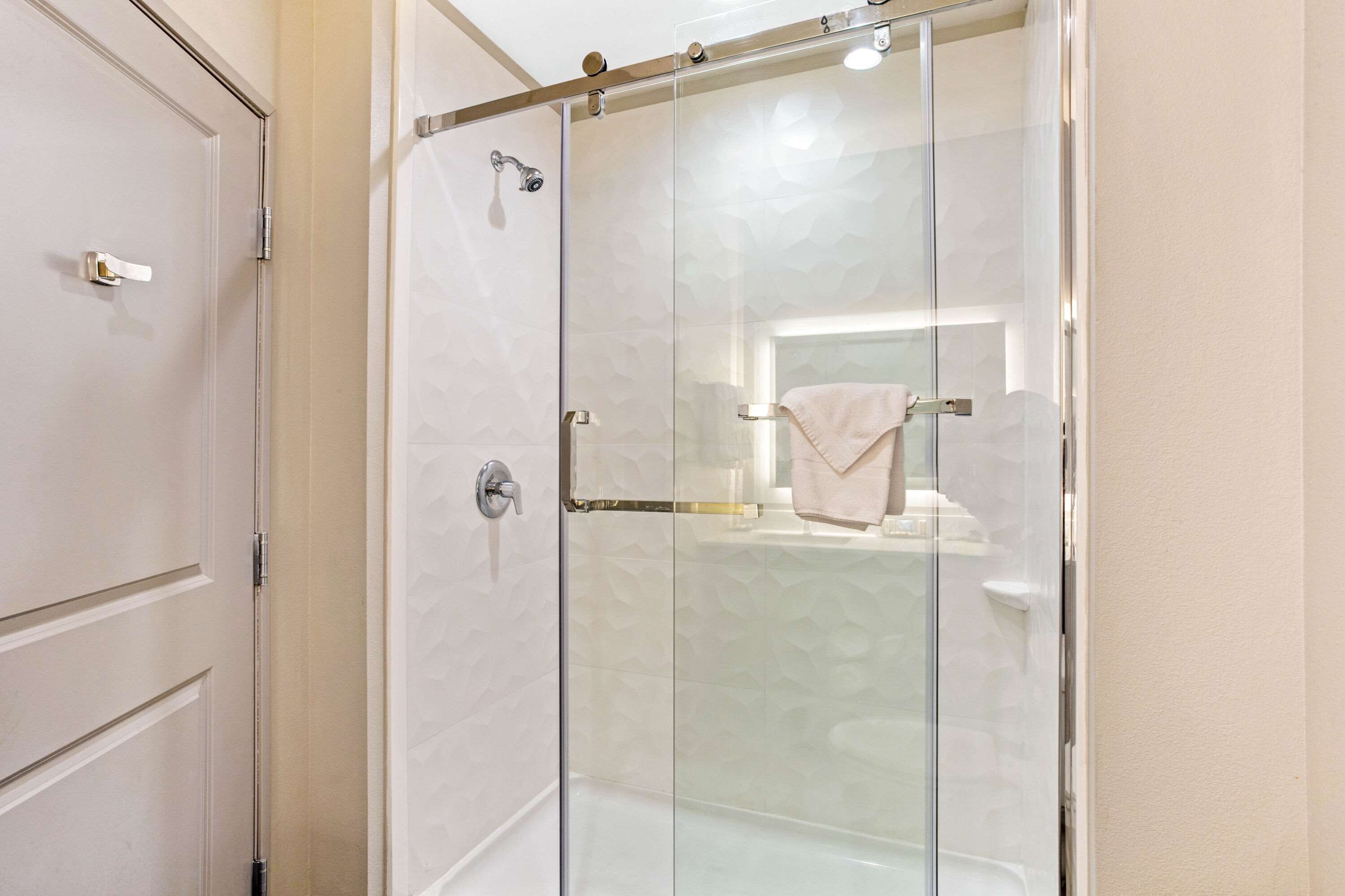 premium bedding, pillow-top beds, desk, iron/ironing board