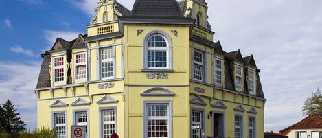 Voorkant van accommodatie