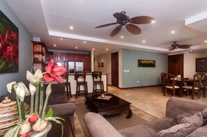 Deluxe Apartment, 2 Bedrooms, 2 Bathrooms, Ground Floor | 1 bedroom, premium bedding, in-room safe, iron/ironing board