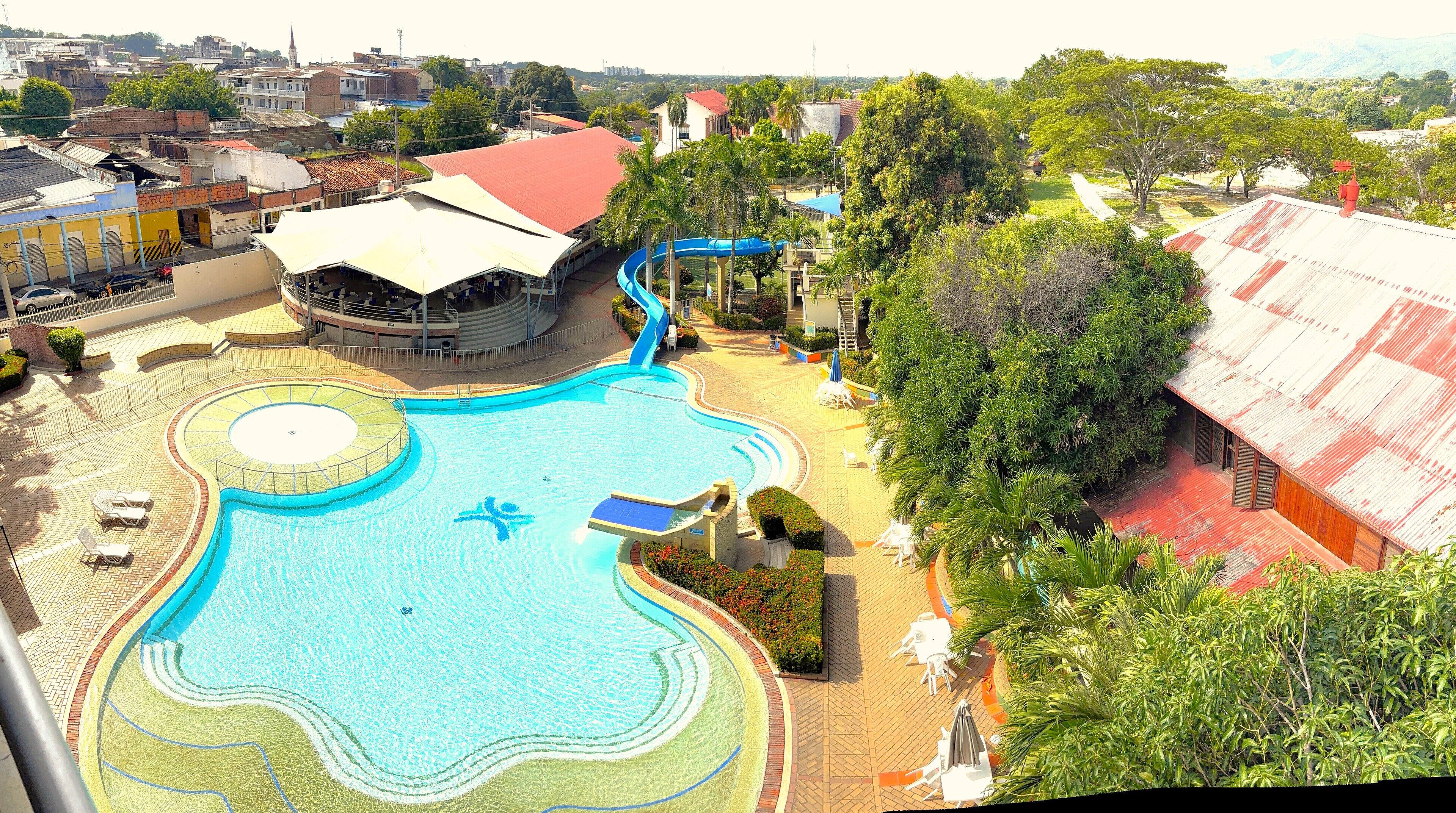 Façade de l’hébergement