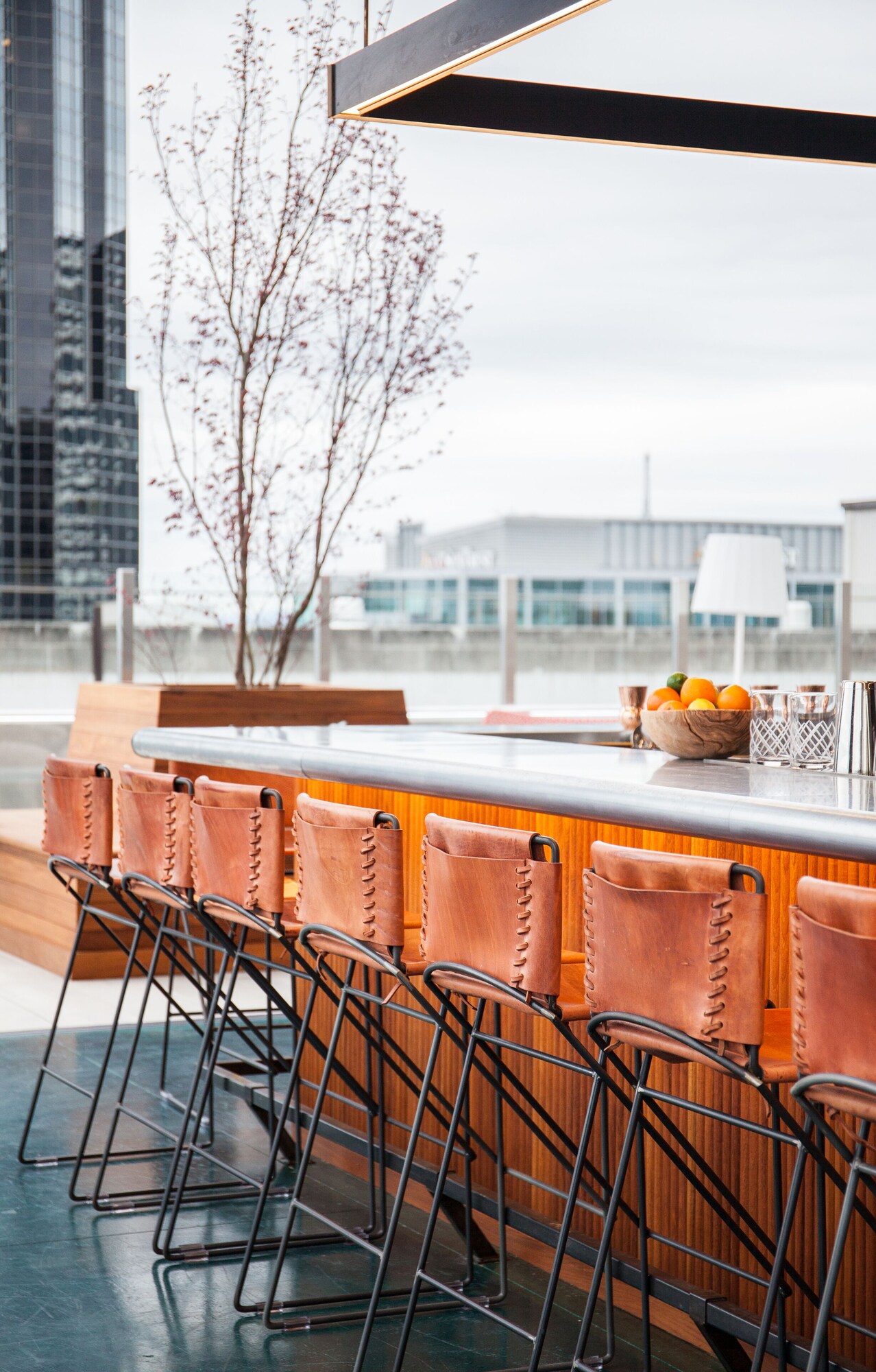 Rooftop terrace