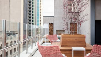 Terrasse sur le toit