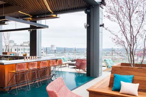 Rooftop terrace