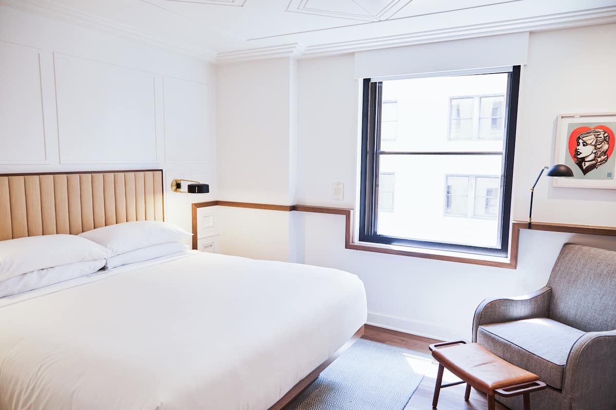 Premium bedding, in-room safe, desk, blackout curtains