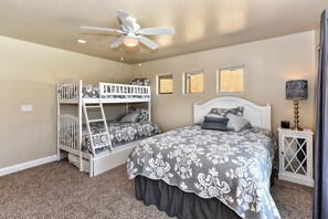 House, Multiple Beds, Pool View (Greenwind) | 4 bedrooms, iron/ironing board, free WiFi, bed sheets